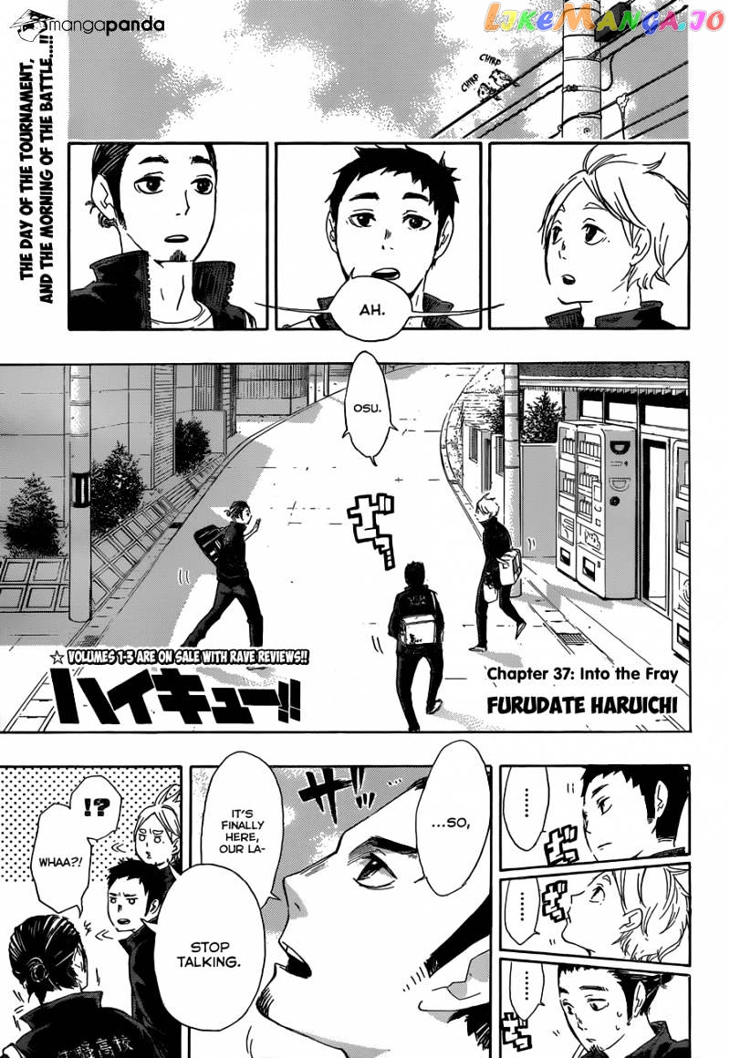 Haikyuu!!, Chapter 37 image 03